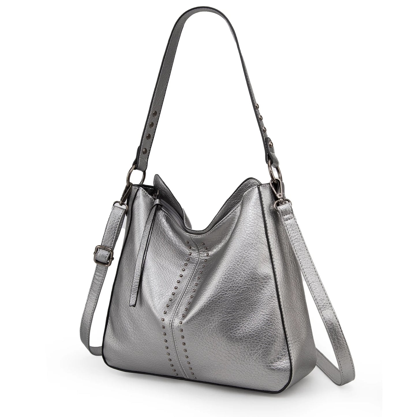 Hobo Bag for Women Crossbody Purse and Handbags Ladies Chic Shoulder Bags, Pink