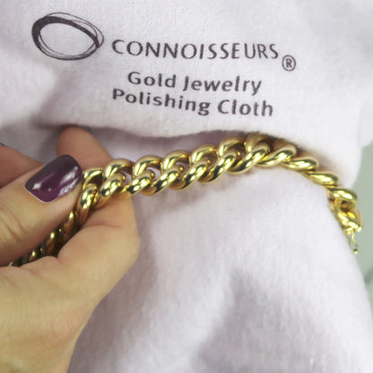 All-Purpose Jewelry Cleaning Kit with Cleaner Solution and Polishing Cloths