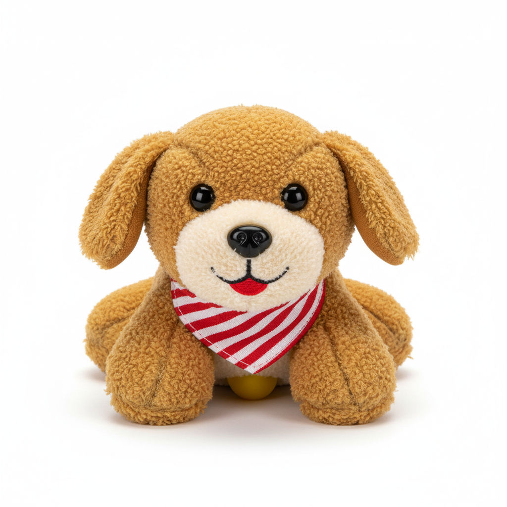 Squeaky Plush Dog Toy